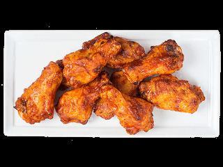 Hot'n Spicy Buffalo Chicken Wings · A full pound of oven-roasted chicken wings tossed in fiery buffalo sauce.