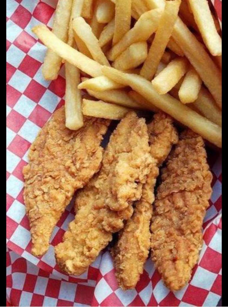 Chicken Tenders Only · Breaded or battered crispy chicken. Add-ons for an additional charge.