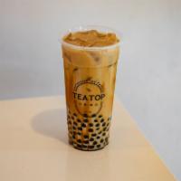 50. Fresh Milk with Brown Sugar & Pearls · Non-caffeinated. Comes with extra boba.