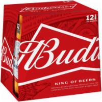Budweiser 12 Pack 12 oz. Cans or Bottle · Must be 21 to purchase.