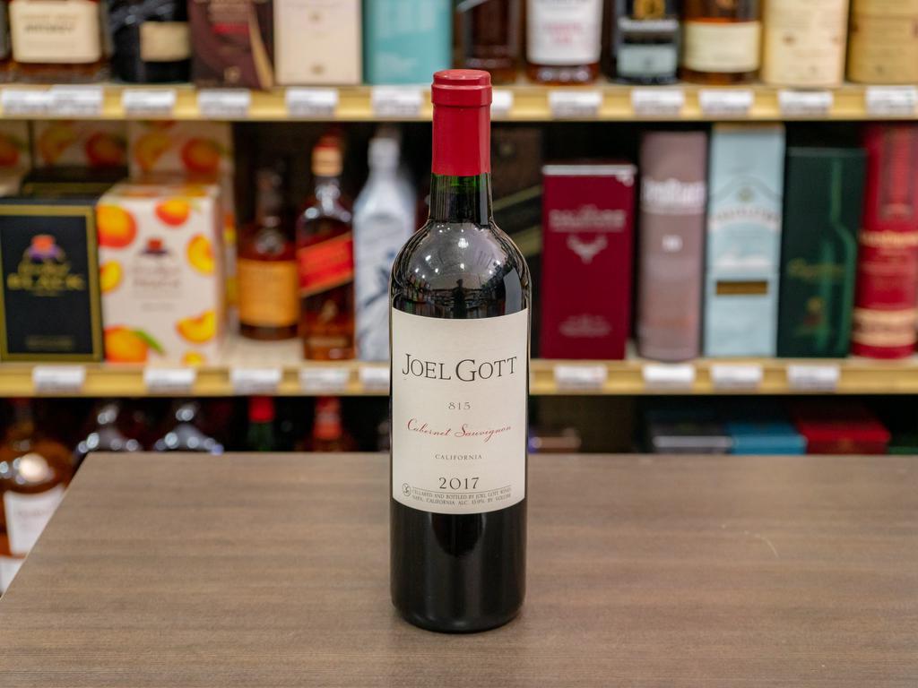 750ml Joel Gott Cabernet Sauvignon Red Wine (13.9% ABV) · Must be 21 to purchase.