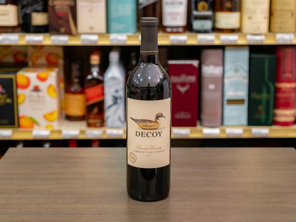 Decoy cabernet sauvignon, 750ml Bottle  · Must be 21 to purchase. Sonoma county cabernet sauvignon 2017. 
