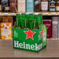 6 Pack - 12 oz. Bottle of Heineken Beer (5.0% ABV) · Must be 21 to purchase.