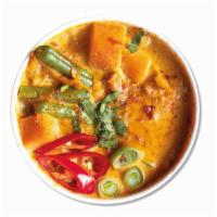 Vegan Red Curry · A new vegan curry! Our fish sauce-free red curry paste is made from scratch and served with ...