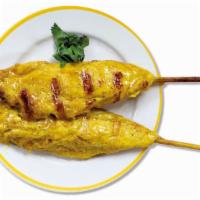 Chicken Skewers - 2pc · Two pieces of our chargrilled chicken skewers. Not Spicy.