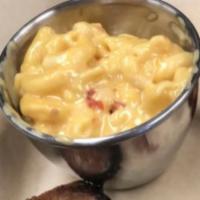Mac and Cheese · Macaroni pasta in a cheese sauce.
