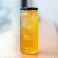 Lucky Love | Passion Fruit + Mango GT · A refreshing combination of passion fruit + mango jam with green tea.