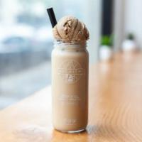 Top Shelf  · We took our classic milk tea and bombed it with a creamy scoop of coffee java chip ice cream...