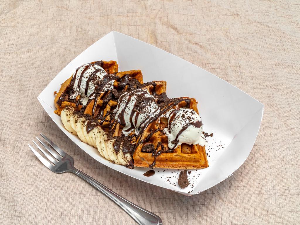 Oreo Chocolate Waffle · 