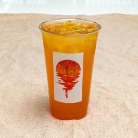 Orange Crush Pineapple Express Tea · Pineapple and orangeade. 