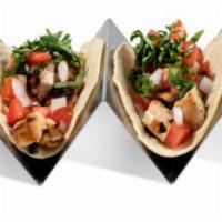 Grilled Chicken Taco · 2 pieces. Chicken, pico de gallo, and cilantro.