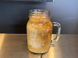 Iced Latte (24 Oz) · Double Shot Premium Espresso with your selected milk and flavor.