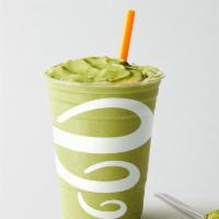 Matcha Green Tea Blast® · Soymilk, Fat Free Vanilla Frozen Yogurt, Matcha Green Tea. Contains Milk and Soy.