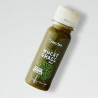 Wheatgrass Shot · 2 oz. Wheatgrass juice, apple juice and lemon juice.