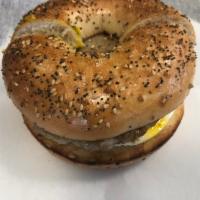 Farm Fresh Egg Sandwich · Farm fresh egg and cheese on a bagel, English muffins or toast. Substitute croissant for an ...