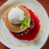 Butter Cake · bourbon sauce | berry compote | vanilla ice cream