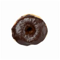 Raised Chocolate Frosted · Wicked classic! Our pillowy yeast donut is topped with Kanes’ homemade chocolate frosting.