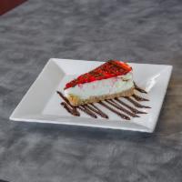 HOMEMADE Cheesecake · New York style cheesecake.