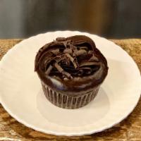 Chocolate Decadance · Chocolate cake, filled with chocolate mousse, topped with chocolate ganache and chocolate cu...