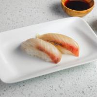 Shima Aji (Striped Jack) · Shima-aji tastes like a cross between saba (mackerel) and kanpachi (greater amberjack, like ...