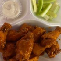 10 Pieces Wings · Comes With Fries and Ranch