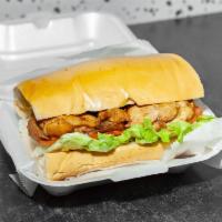 Chicken Sandwich · sandwich de pollo
