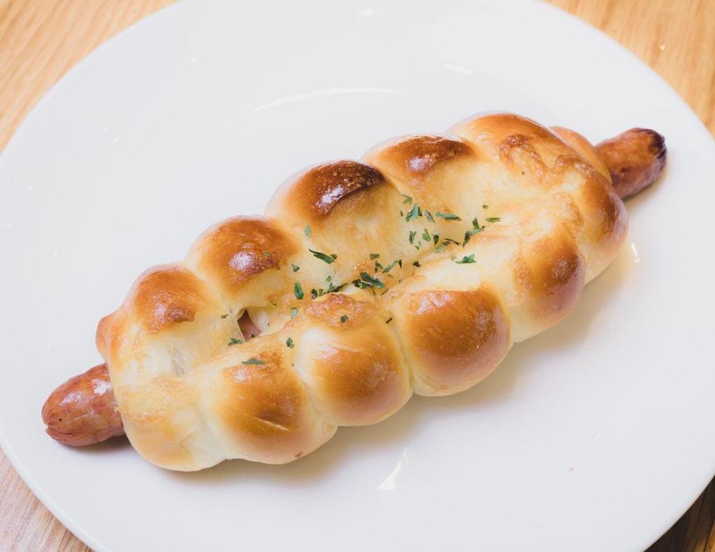 Sausage Roll · ARABIKI(pork) sausage baked in a super soft bread, topped with Mayo 