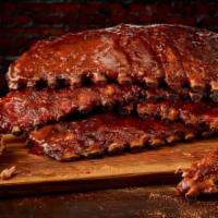 Pork Ribs · Our tender ribs are slow smoked and feature Dickey's Rib Rub and Sweet Sauce.