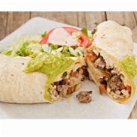 Mixed Burrito · Choose 2 styles. Served with rice, beans, mild or hot sauce, cheese, pico de gallo and cream...