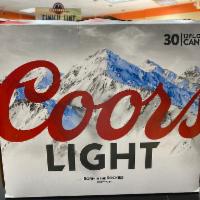 Canned Coors Light · Delivered cold! Must be 21 to purchase. CRV Included.