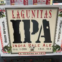 12 Pack Bottled Lagunitas IPA · Delivered cold! Must be 21 to purchase. CRV Included.