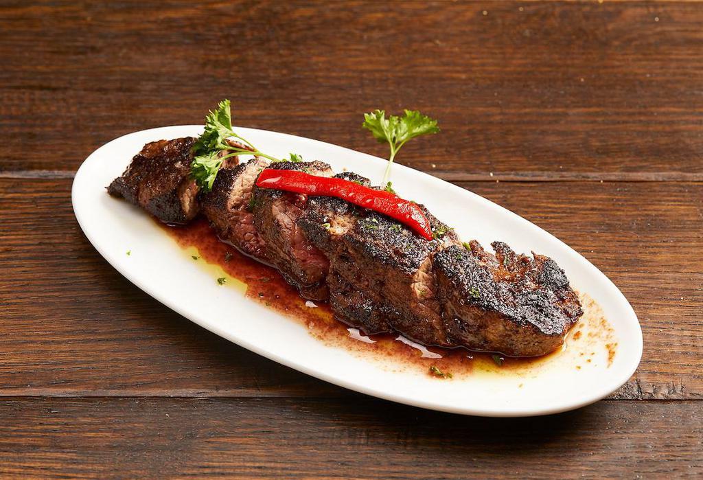 Bistec A La Plancha · Seared Beef Steak a la Plancha