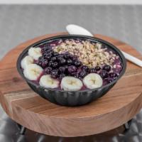 Acai Bowls  · Blueberry, banana, granola.