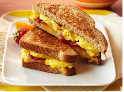 Egg and Cheese Sandwich · Jelly.