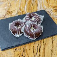 3x Chocolate Donuts · 3 chocolate donuts. Made of fresh ingredients. 100% natural.