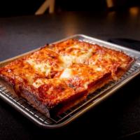 The Antonio Pizza · Local Paradise Locker pepperoni, creamy ricotta, Wisconsin brick cheese & our signature San ...