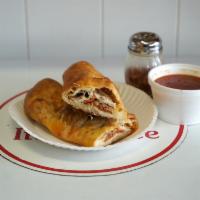 Meat Lovers Stromboli · Pepperoni, ground beef, sausage, ham and salami.