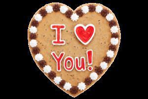 I Love You Cookie Cake · 