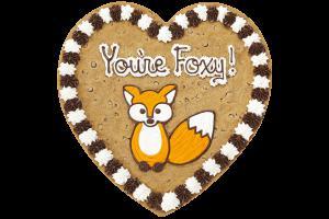 You're Foxy Cookie Cake · 