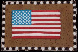 HS2502. US Flag Cake · 