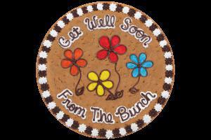 Get Well Flowers Cookie Cake · 