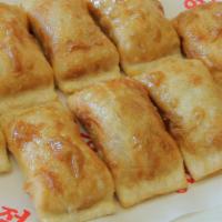 Gunmandu(4 or 8pcs)(Fried pork dumpling) · Korean-style fried pork dumplings. 