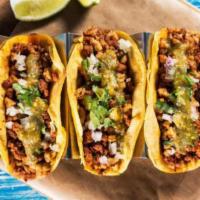 Taco Campechano · Unique in the taco world for combining several meats. The taco Campechano is a can't-miss di...