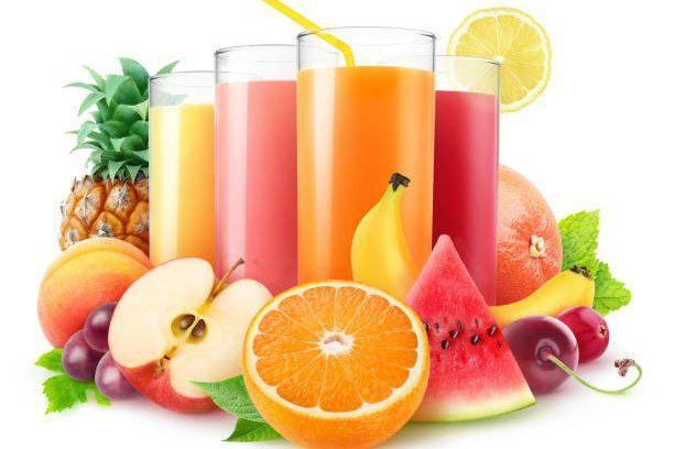 Juice · Orange juice, pineapple juice, apple juice, cranberry juice or grapefruit juice.