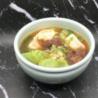 Beef Soup with Dumplings · Noodle soup. 