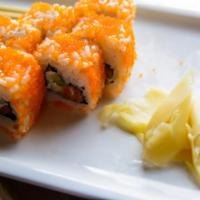 California Roll · Inside-out... Choice of base with organic mexico avocado, organic english cucumber, sauces a...