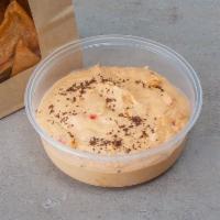 Hummus · Served with pita chips or bread. Vegan. Gluten free.