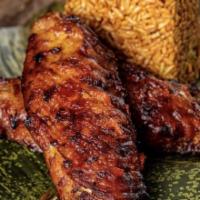 Peppered Turkey (2 pcs)  · Grilled seasoned turkey wings tossed in our house pepper sauce.