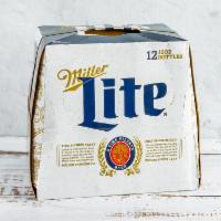 Miller Lite, 12pk-12 oz. Can Beer (4.2% ABV.) · Must be 21 to purchase.
