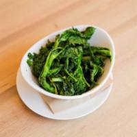 Sauteed Broccolini · Extra virgin olive oil and garlic.